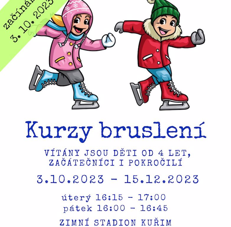 Kurzy bruslení - 2023/2024